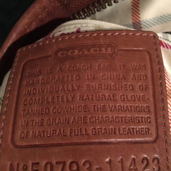 Authentic Coach Bleeker Bag - Picture 5 of 5